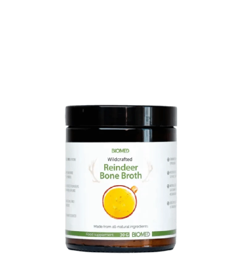 Buy Biomed Wildcrafted Reindeer Bone Broth at LiveHelfi