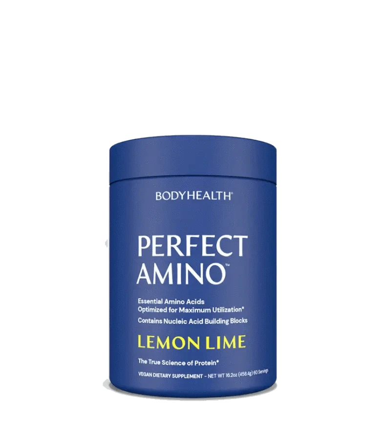 Buy BodyHealth Perfect Amino Powder - Lemon Lime 60 Servings at LiveHelfi