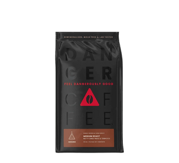 Buy Danger Coffee Medium Roast Ground Mineralized Coffee at LiveHelfi