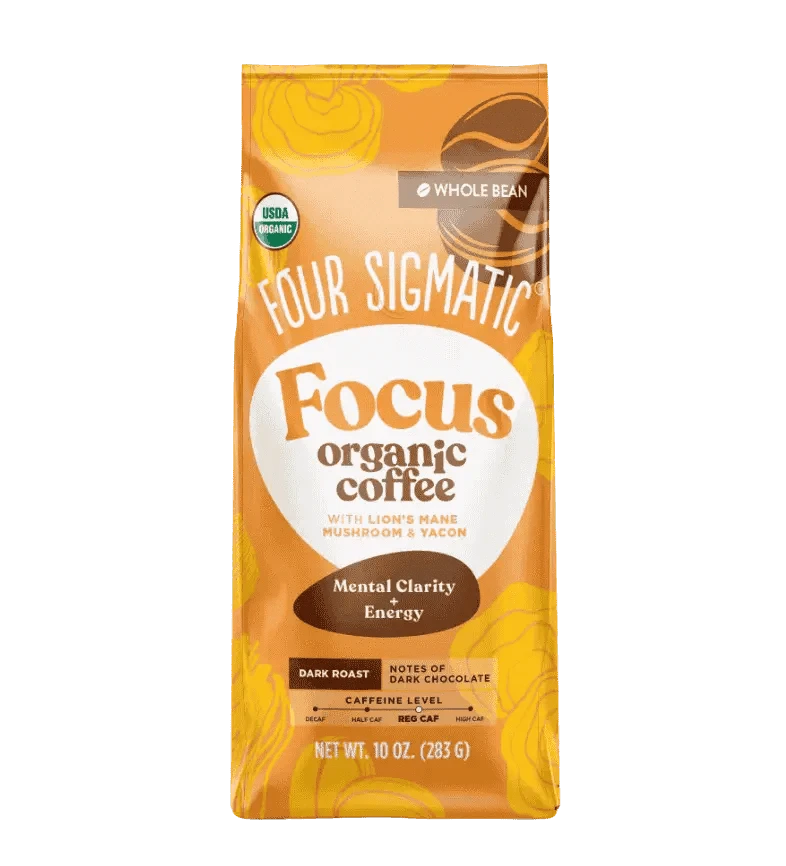 Buy Four Sigmatic Focus Whole Bean Coffee at LiveHelfi
