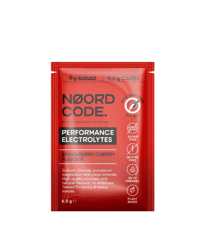 Buy NoordCode Performance Electrolytes Sachet Strawberry Cherry at LiveHelfi