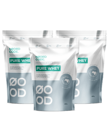 Buy NoordCode Organic Pure Whey 3-Pack at LiveHelfi
