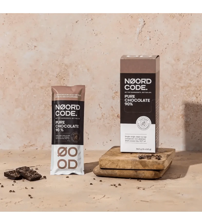 Buy NoordCode Pure Chocolate 90% at LiveHelfi