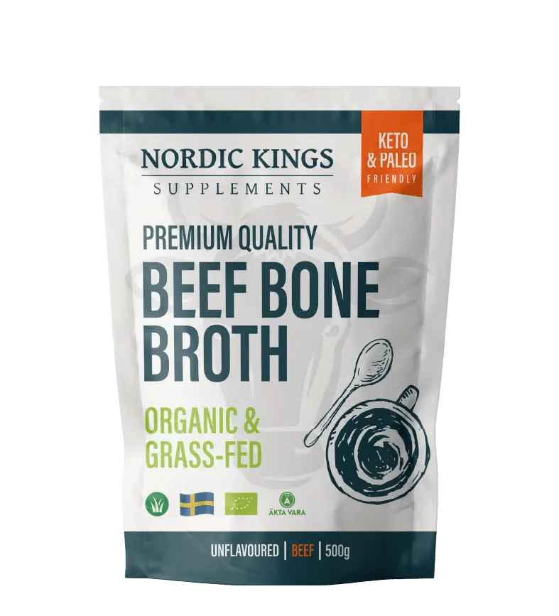 Buy Nordic Kings Organic Beef Bone Broth Powder Livehelfi