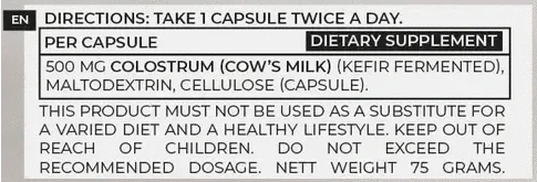 Buy Paleo Powders Colostrum - Kefir Fermented at LiveHelfi