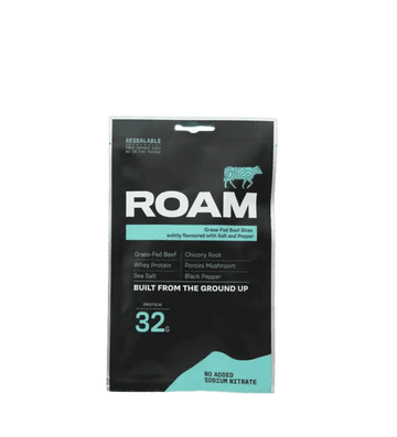 Buy ROAM Food Grass-Fed Beef Bites - Salt, Pepper & Porcini at LiveHelfi