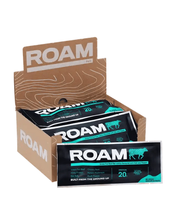 Buy ROAM Food Grass-Fed Beef Bar - Salt, Pepper & Porcini at LiveHelfi