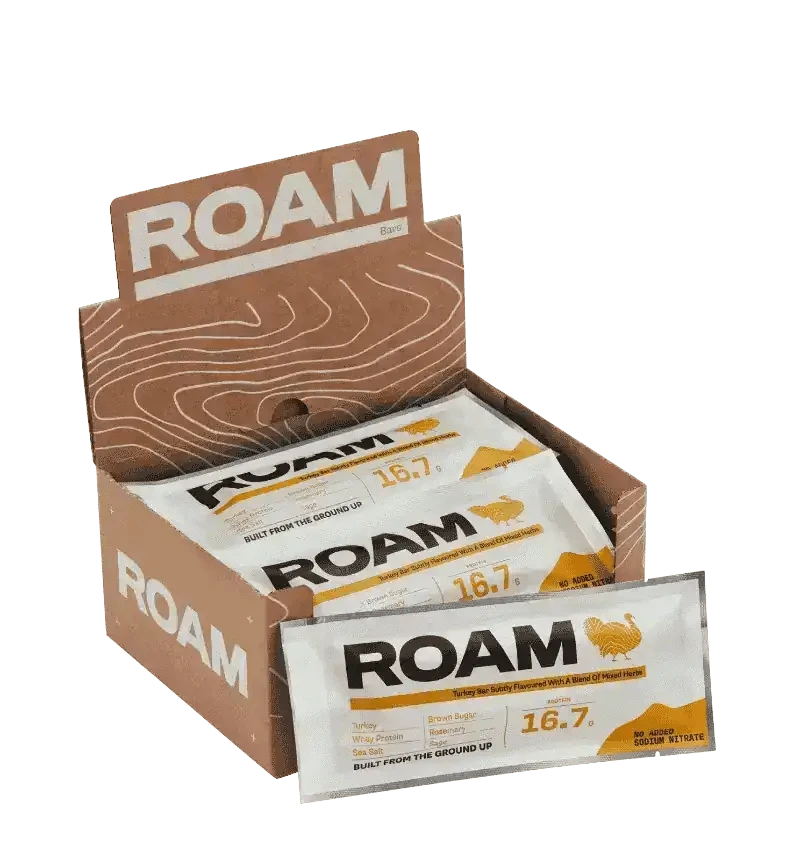 Buy ROAM Food Free-Range Turkey Bar - Lemon & Herb at LiveHelfi