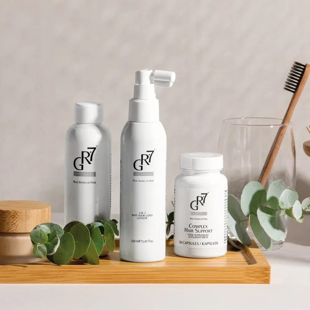 Buy Gr-7 Anti Hair Loss Lotion + Shampoo + Complex Hair Support at LiveHelfi