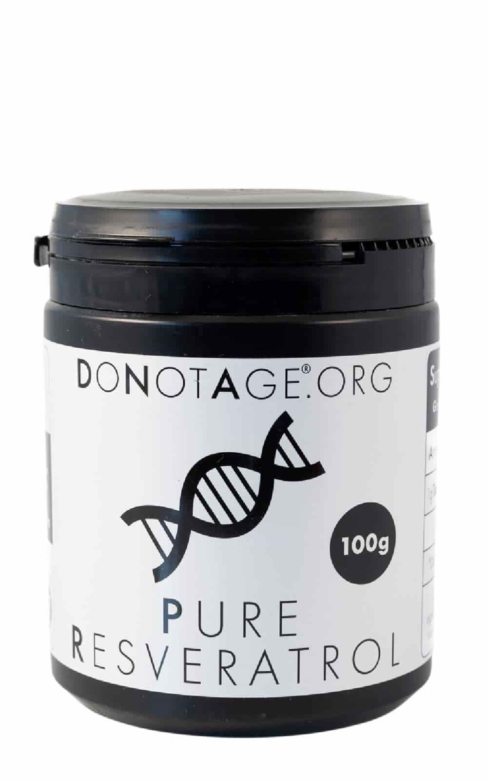 Buy Do Not Age Pure Resveratrol Powder 100 grams at LiveHelfi