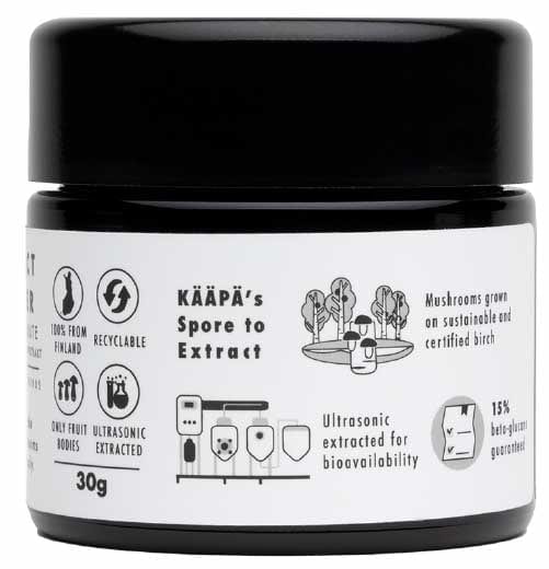 Buy KÄÄPÄ Mushrooms Organic Lion's Mane Extract Powder at LiveHelfi