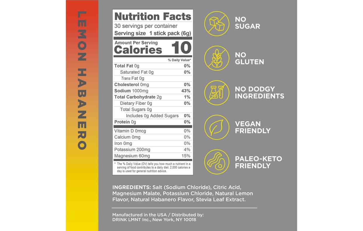 Buy LMNT Recharge Electrolyte Drink Mix at LiveHelfi