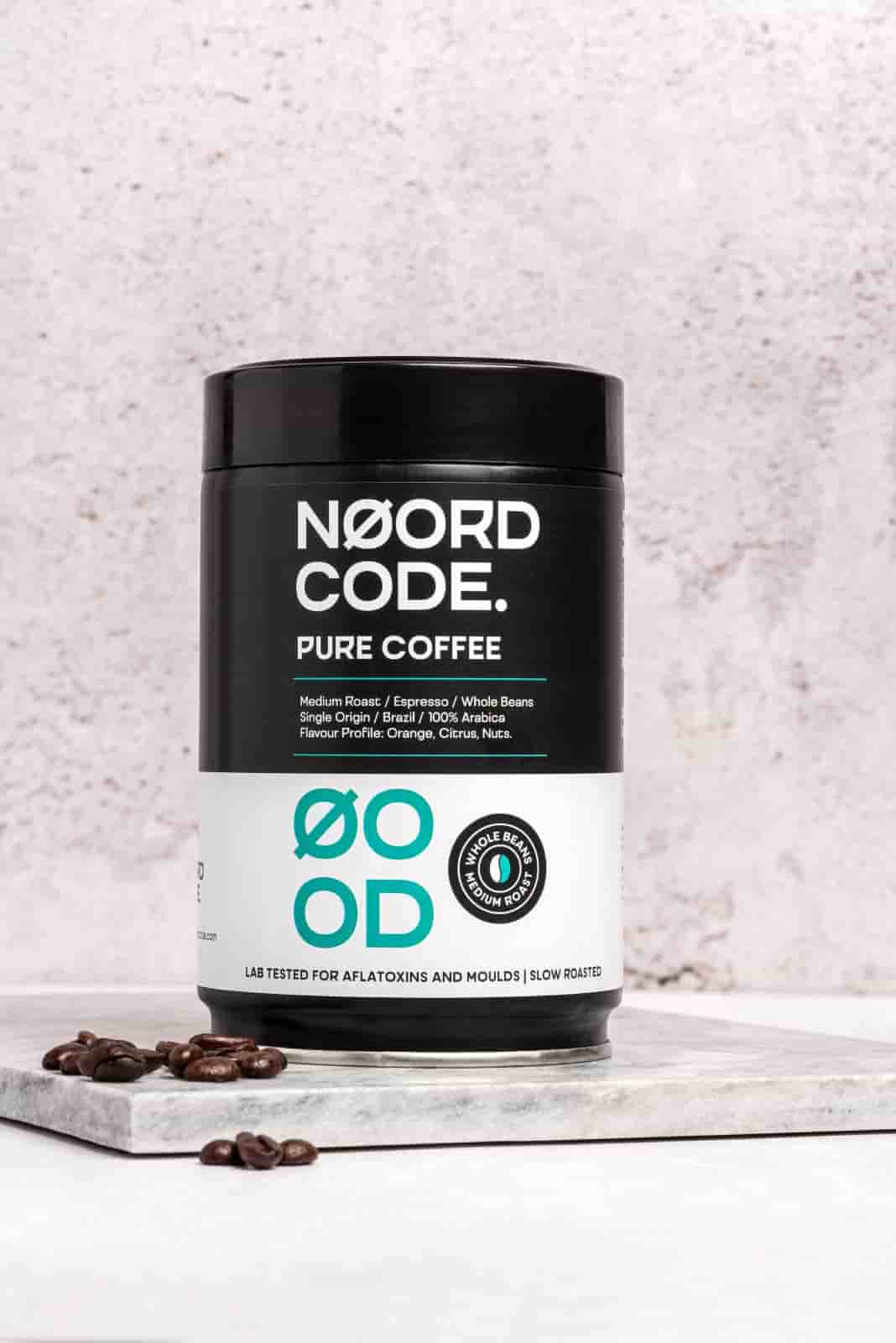 Buy NoordCode Pure Coffee Medium Roast Whole Beans 250g at LiveHelfi