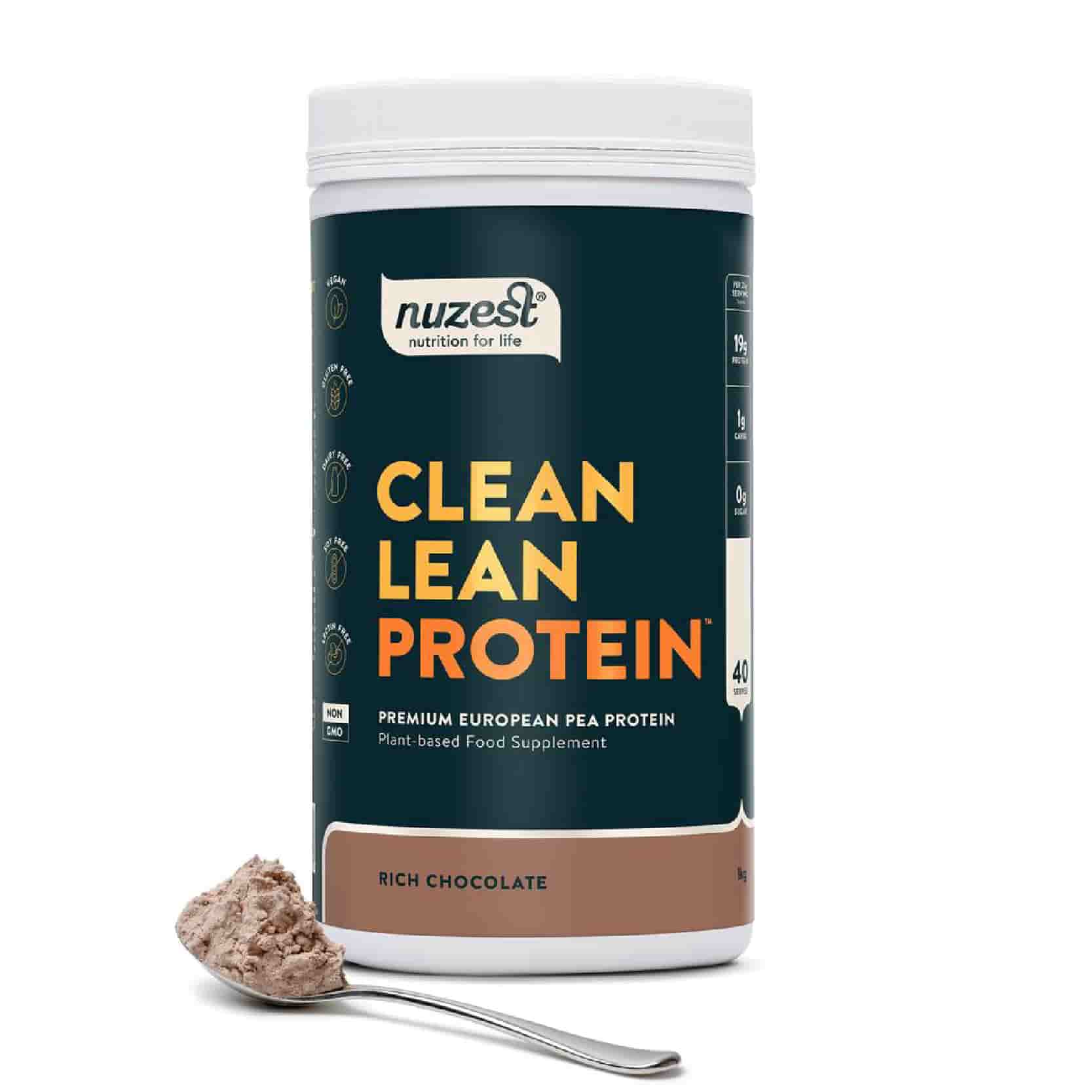 Buy Nuzest Clean Lean Protein Rich Chocolate 1 kg at LiveHelfi