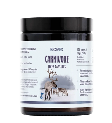 Buy Biomed Carnivore Liver Capsules at LiveHelfi