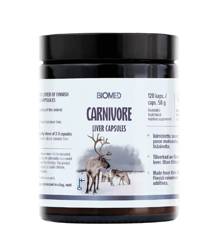 Buy Biomed Carnivore Liver Capsules at LiveHelfi