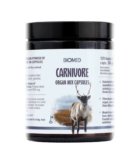 Buy Biomed Carnivore Organ Mix Capsules at LiveHelfi