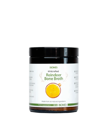 Buy Biomed Wildcrafted Reindeer Bone Broth at LiveHelfi