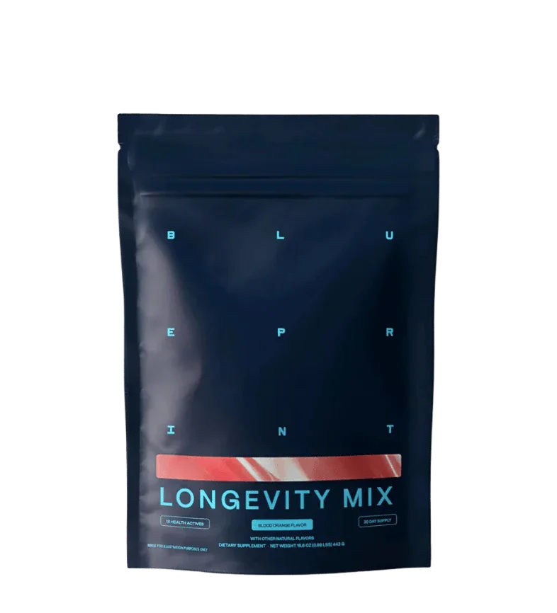 Buy Blueprint Longevity Mix - Blood Orange at LiveHelfi