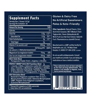 Buy BodyHealth Perfect Amino Pre-workout at LiveHelfi