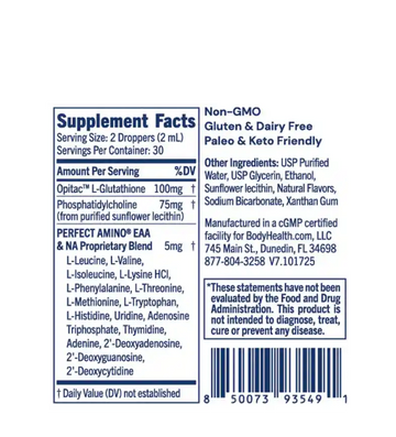 Buy BodyHealth Liposomal Glutathione at LiveHelfi