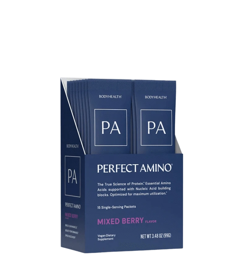 Buy BodyHealth Perfect Amino Travel Packets - Mixed Berry at LiveHelfi