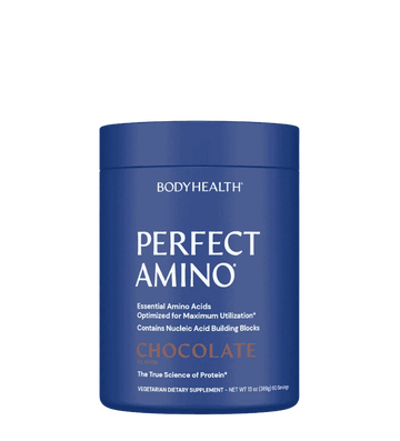 Buy BodyHealth Perfect Amino Powder - Chocolate 60 Servings at LiveHelfi