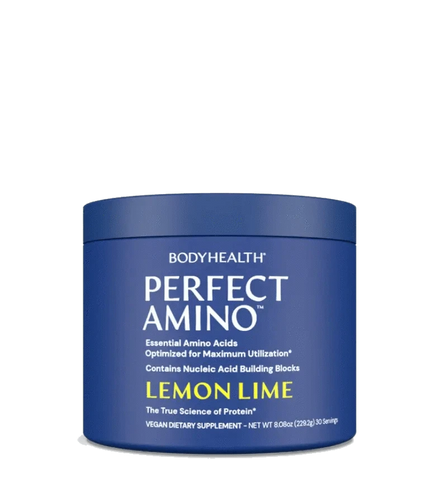 Buy BodyHealth Perfect Amino Powder - Lemon Lime 30 Servings at LiveHelfi