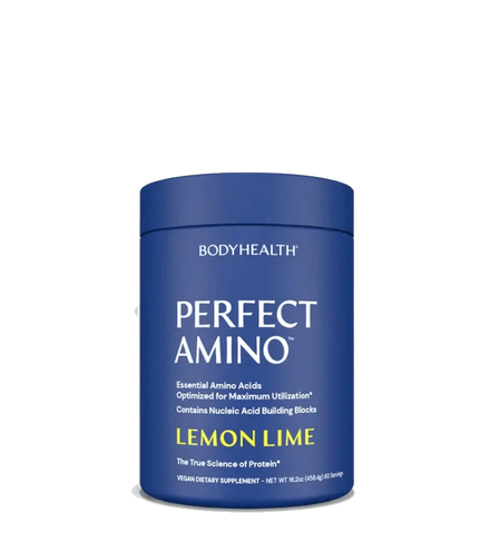 Buy BodyHealth Perfect Amino Powder - Lemon Lime 60 Servings at LiveHelfi