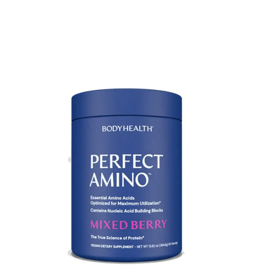 Buy BodyHealth Perfect Amino Powder - Mixed Berry 60 Servings at LiveHelfi