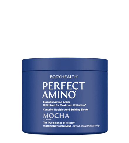 Buy BodyHealth Perfect Amino Powder - Mocha 30 Servings at LiveHelfi