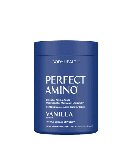 Buy BodyHealth Perfect Amino Powder - Vanilla 60 Servings at LiveHelfi