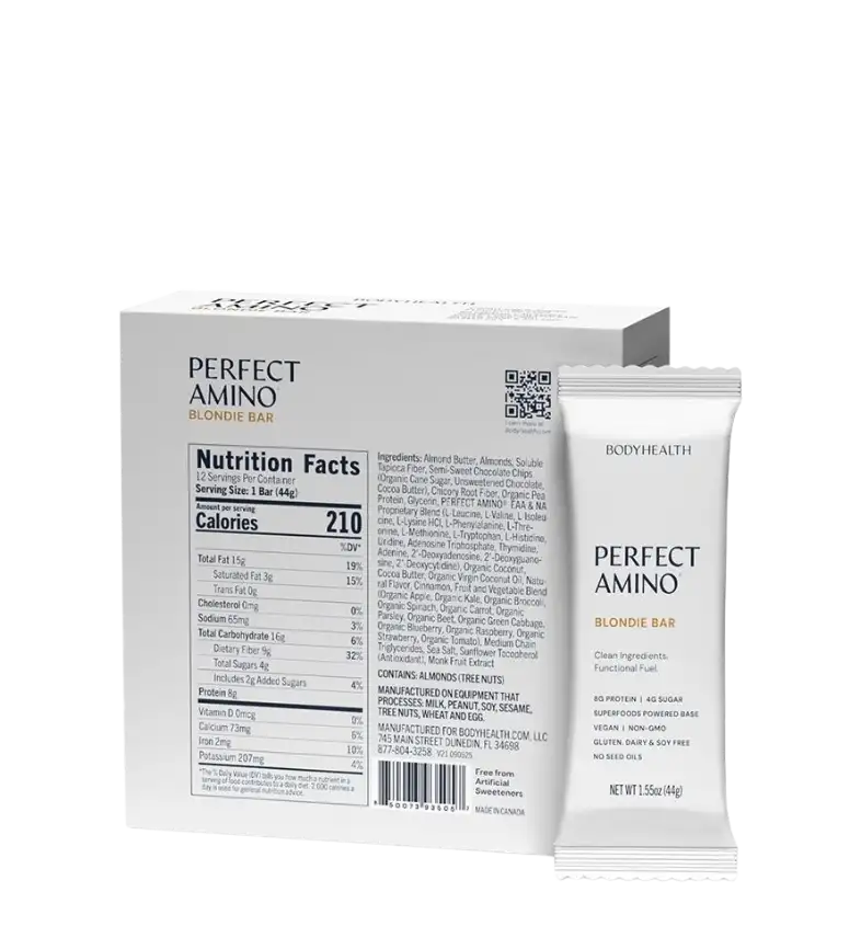 Buy BodyHealth Perfect Amino Bar Blondie at LiveHelfi