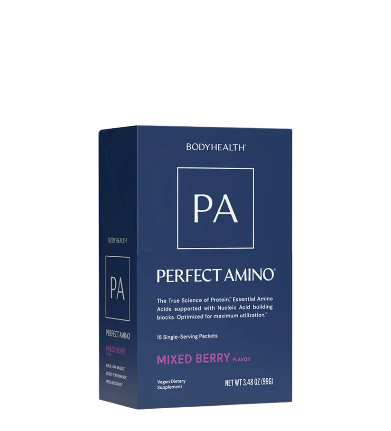 Buy BodyHealth Perfect Amino Travel Packets - Mixed Berry at LiveHelfi