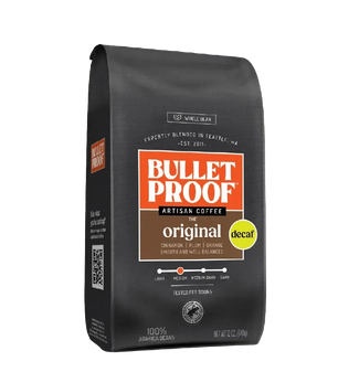 Buy Bulletproof Coffee Decaf whole bean 340 gram at LiveHelfi