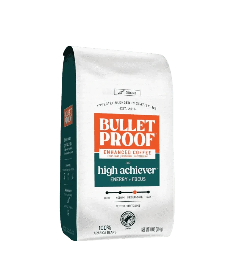 Buy Bulletproof The High Achiever Ground Coffee at LiveHelfi