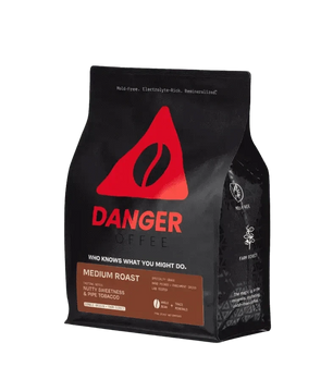 Buy Danger Coffee Medium Roast Whole Bean Mineralized Coffee 775 gr at LiveHelfi