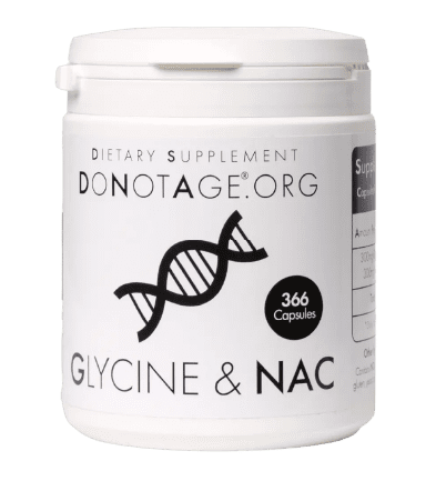 Buy Do Not Age Glycine & NAC 366 Capsules at LiveHelfi