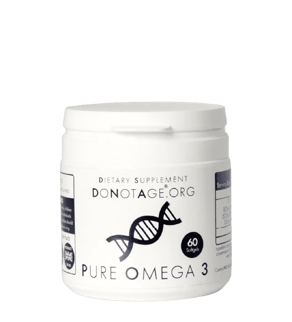 Buy Do Not Age Pure Omega 3 60 softgels at LiveHelfi