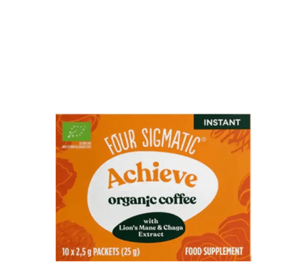 Buy Four Sigmatic Achieve Mushroom Coffee Mix Lion's Mane Chaga (Organic) at LiveHelfi