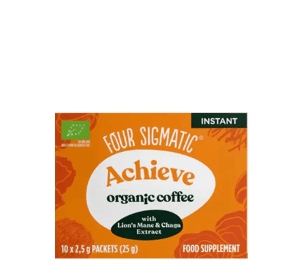 Buy Four Sigmatic Achieve Mushroom Coffee Mix Lion's Mane Chaga (Organic) at LiveHelfi