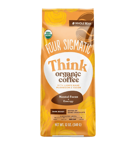 Buy Four Sigmatic Think Whole Bean Coffee at LiveHelfi