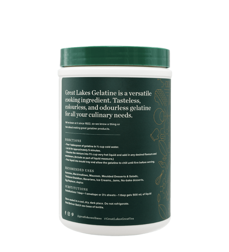 Buy Great Lakes Wellness Grass-fed Gelatine at LiveHelfi