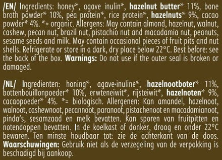 Buy NoordCode Organic Collagen Protein Bar - Hazelnut Cacao at LiveHelfi