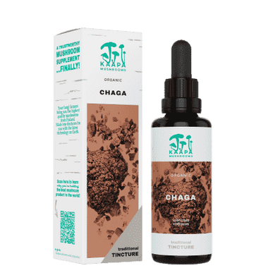 Buy KÄÄPÄ Mushrooms Organic Chaga Tincture 50ml at LiveHelfi