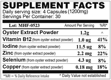 Buy Marine Healthfoods OysterMax at LiveHelfi