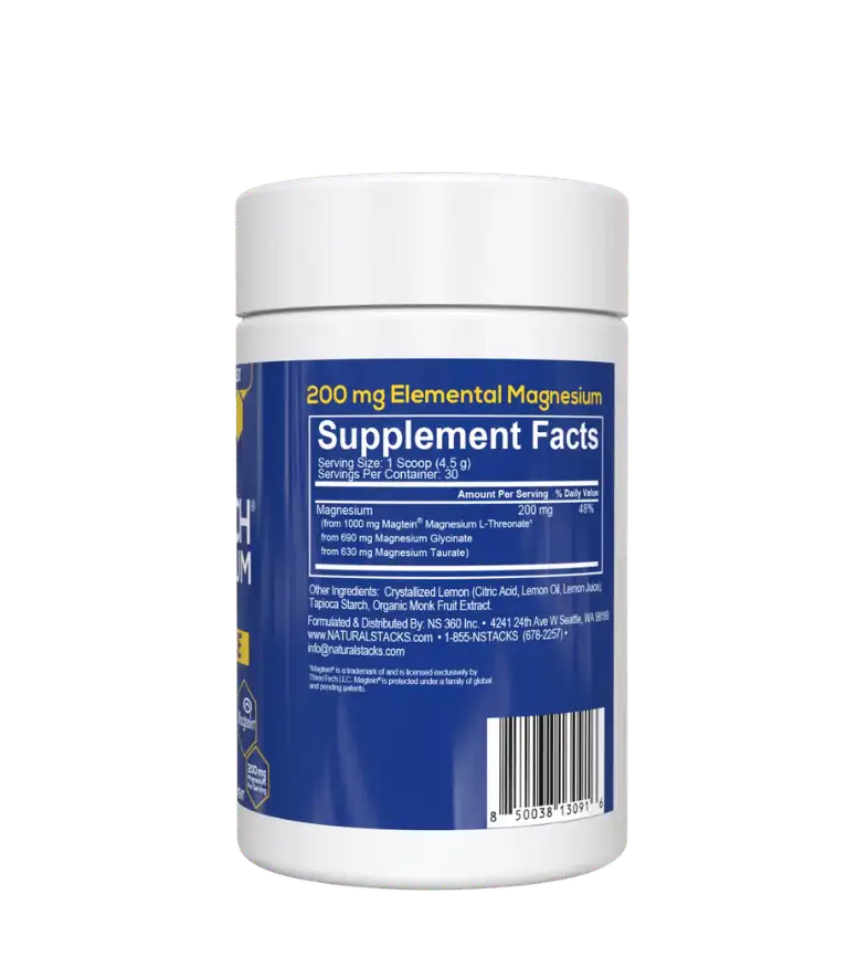 Buy Natural Stacks Magtech Magnesium Drink Tub Lemonade Tub at LiveHelfi