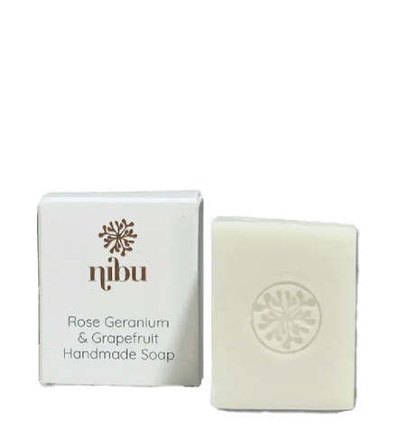Buy Nibu Naturals Travel Soap Rose Geranium & Grapefruit at LiveHelfi