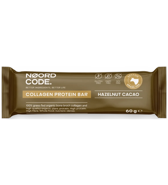 Organic Collagen Protein Bar - Hazelnut Cacao