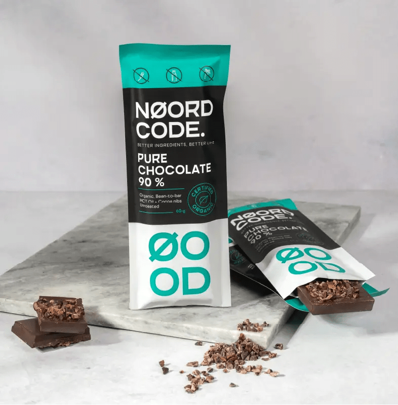 Buy NoordCode Pure Chocolate 90% (Organic) at LiveHelfi